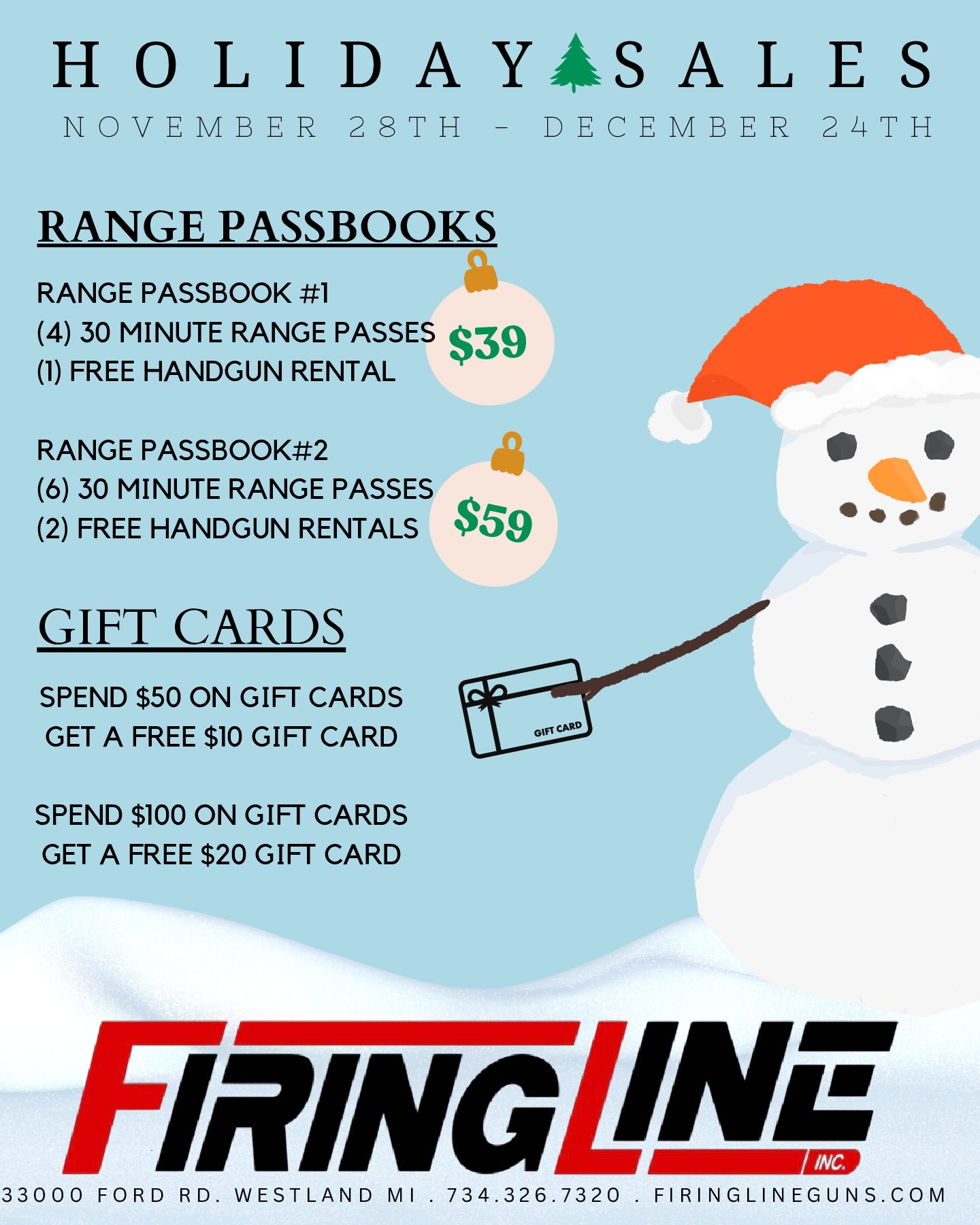 INSTA HOLIDAY POSTS (1) Range sale Aug. 25-29th